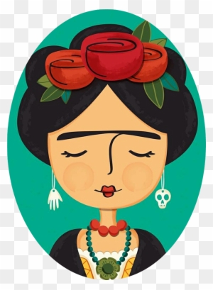 Frida Kahlo 😍 - Frida Kahlo Facil De Dibujar - Free Transparent PNG  Clipart Images Download