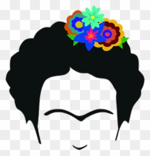 Feminismo Sticker - Frida Kahlo Para Colorear - Free Transparent PNG  Clipart Images Download