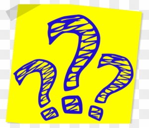 Download Clipart Unknown Transparent - Question Marks Yellow Png