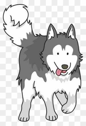 By Oksmith ハスキー 犬 イラスト かわいい Free Transparent Png Clipart Images Download