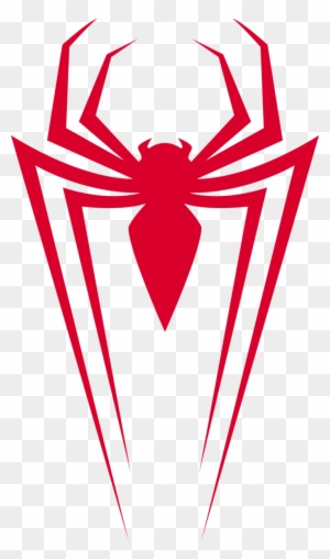 spiderman back spider logo