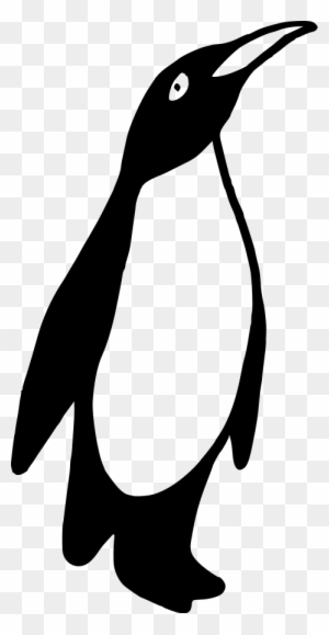 How To Set Use Flappy Penguin Svg Vector - Penguin Clipart Black & White
