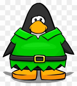 Elf Suit From A Player Card - Club Penguin Blue Boa
