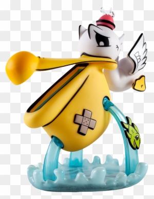 Pelican't Vinyl Figure By Joe Ledbetter - Kidrobot - Pelican't Medium Figure By Joe Ledbetter