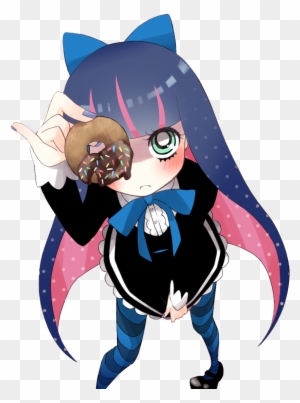 Stocking With Donut By Erodonut Stocking With Donut - Panty And Stocking Stocking Png
