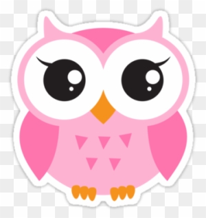Unique Cute Owl Clipart Free Clip Art Owl Png - Pink Cartoon Owl - Free ...