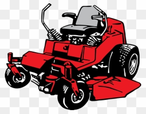 How Does A Lawn Mower Work - Zero Turn Mower Clipart