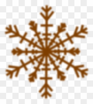 Brown Snowflake Clipart