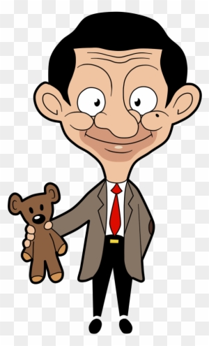 teddy bear mr bean cartoon