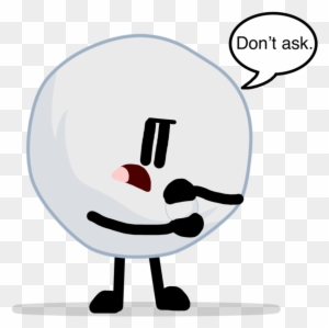 Snowball - Bfb Sb - Full Size PNG Clipart Images Download