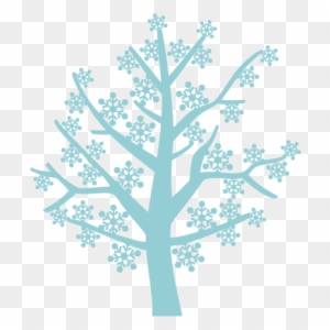 Snowflake Tree Free Svg Scrapbook Cut File Cute Clipart - Free Cut File Tree Svg