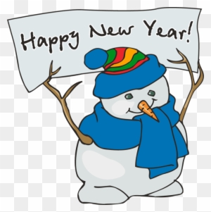 Free Snowman Clipart Transparent Background Hd Images - Happy New Year Clip Art Free