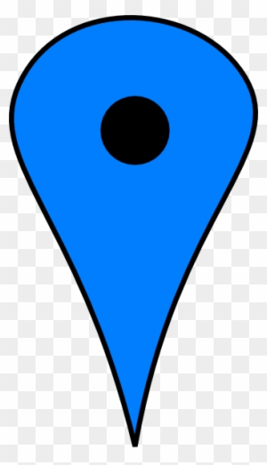 Push Pin Icon - Google Map Blue Dot