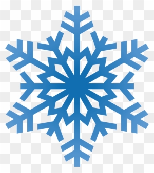 Widescreen Snowflake Picture - Snowflake Clipart Transparent Background