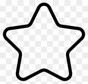 Star Outline Svg Icon Free Download Cliparts - Star Png Outline