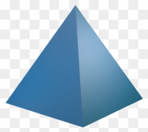 Square Based Pyramid Clipart