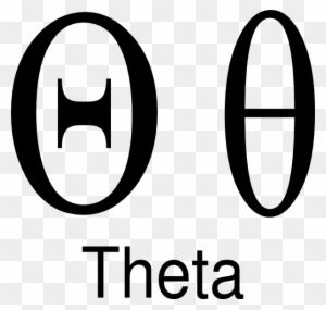 Theta Symbol Transparent Background - Free Transparent PNG Clipart ...