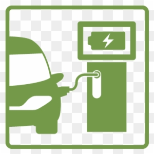 Ev Charging On Campus - Electric Vehicle Charging Station Icon