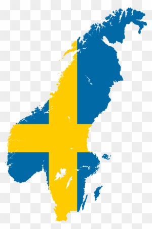 Image Flag Map Of Im Png Alternative - Sweden Map Flag