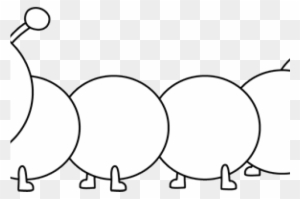 outline caterpillar