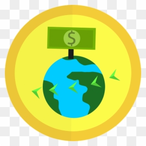 Custom Spark-plug - Earth And Money Icon