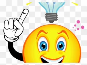 Idea Clipart Ah Ha - Thinking Light Bulb Clip Art