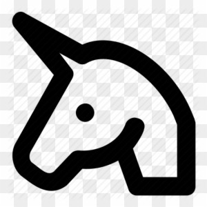 Clipart Stock V Sledek Obr Zku Pro Unicorn Ablony - Unicorn Icon White Png