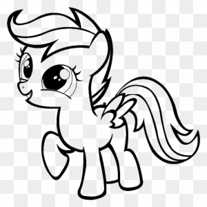 My Little Pony Coloring Derpy - My Little Pony Coloring Pages Lyra