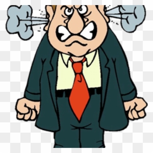 Angryrichradio - Angry Man Cartoon - Free Transparent PNG Clipart Images  Download