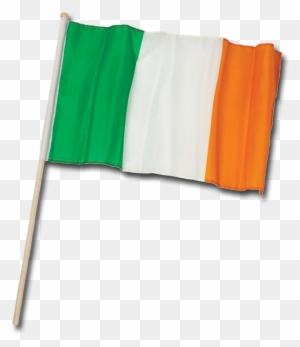 Ireland Flag Clipart Transparent - Irish Flag On Pole Png