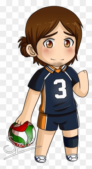 Volleyball Spike Thelegacyofromr Deviantart - Volleyball Player Chibi