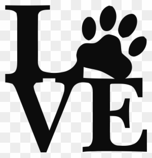 Welcome - Love Paw Print Svg - Free Transparent PNG Clipart Images Download