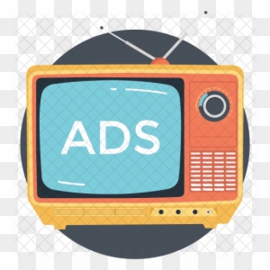 Adverted Clipart Mass Media - Tv Ads