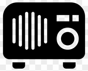 Radio Station Icon - Radio Black Icon