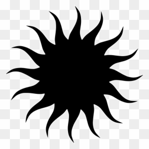 Black Sun Star - Apollo Symbol Percy Jackson