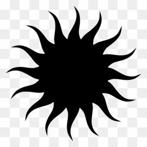 Black Sun Star - Apollo Symbol Percy Jackson