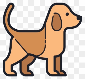 Dog Icon Free Download - Dog Side View Clip Art