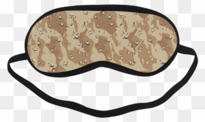 Desert Camouflage Pattern Sleeping Mask - Jojo Siwa Sleeping Mask