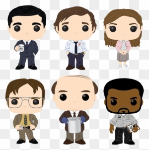Download The Dundies Pop Vinyl Bundle Office Funko Pop Free Transparent Png Clipart Images Download