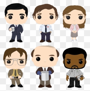 The Dundies Pop Vinyl Bundle Office Funko Pop Free Transparent Png Clipart Images Download