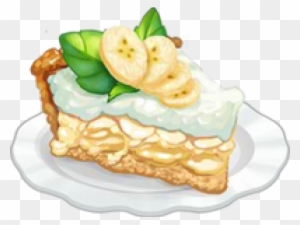 Meringue Clipart Banana Cream Pie - Buttercream