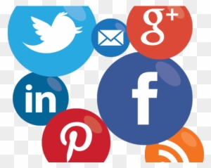 Social Media Icons Clipart Social Marketing - Social Media Platforms Transparent