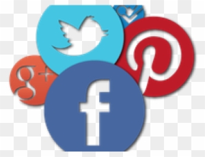 Bridge Clipart Social Media - Transparent Background Circle Social Media Icons