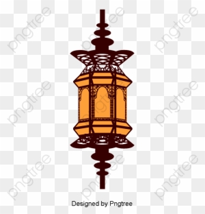 Islamic Ramadan Lamp Png Clipart - Illustration