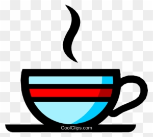 Symbol Of A Cup Of Coffee Royalty Free Vector Clip - Coffee Mug Clip Art