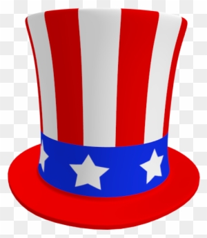 S Brickplanet Sams - American Flag Hat Cartoon