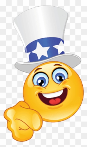 Uncle Sam Transparent Background - We Want You Emoji