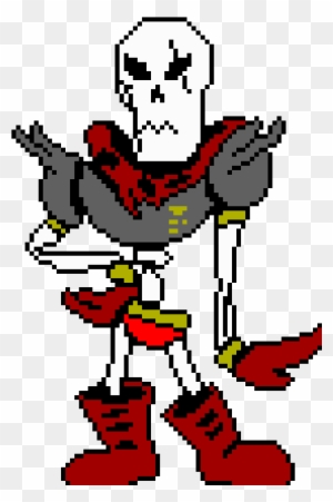 Clip Royalty Free Stock Sprite Png Vector Royalty Free Undertale Pixel Art Papyrus Free Transparent Png Clipart Images Download