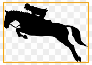 For Free Download On Mbtskoudsalg Unbelievable - Horse Jumping Silhouette