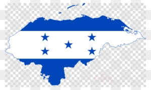 Honduras Map Png Clipart Flag Of Honduras National - California Bear Flag Silhouette
